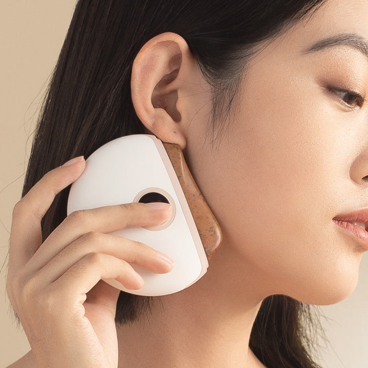 Electric Gua Sha Face Lifting Puffiness Eliminating Device Face Neck Shaping