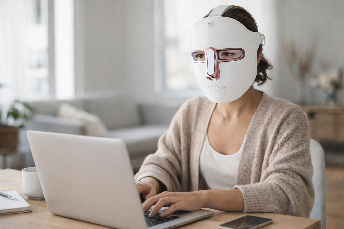 Face à Face - LED Mask